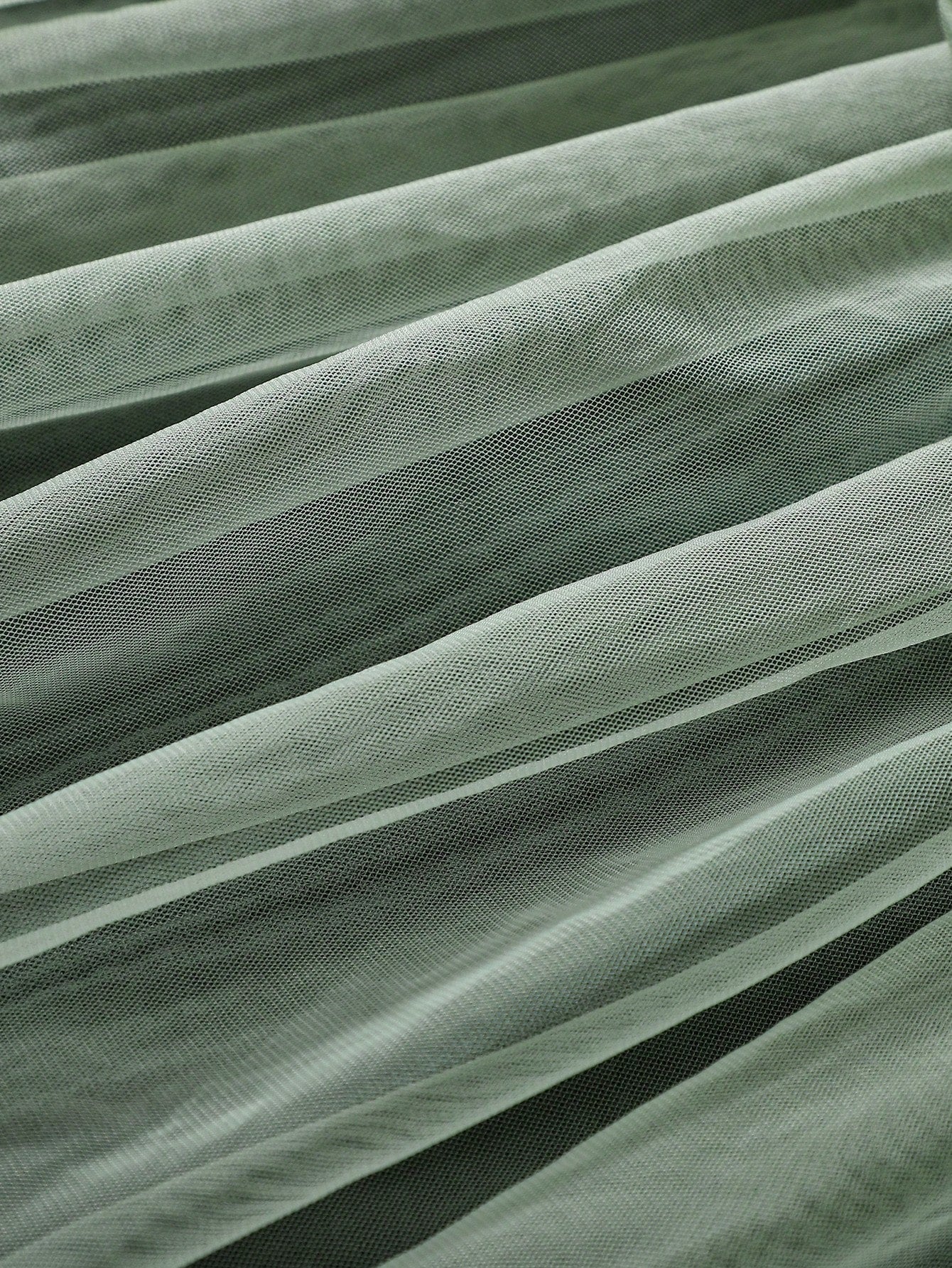 Ruffle Mesh Bow Front Dress