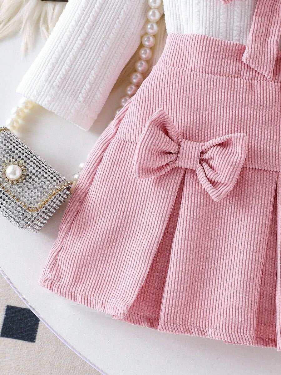 Cute Baby Girls Skirt Set