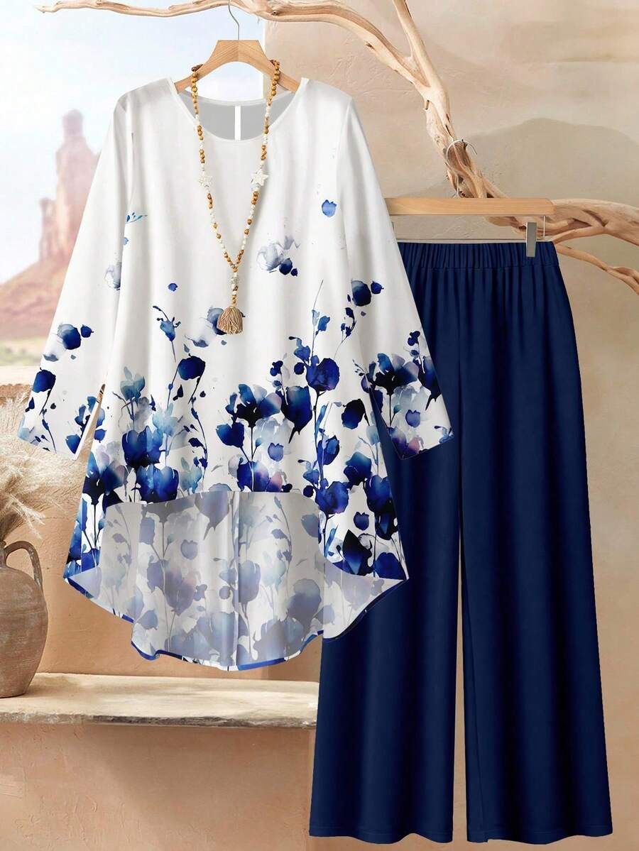 Autumn Breeze Floral Co-ord Set