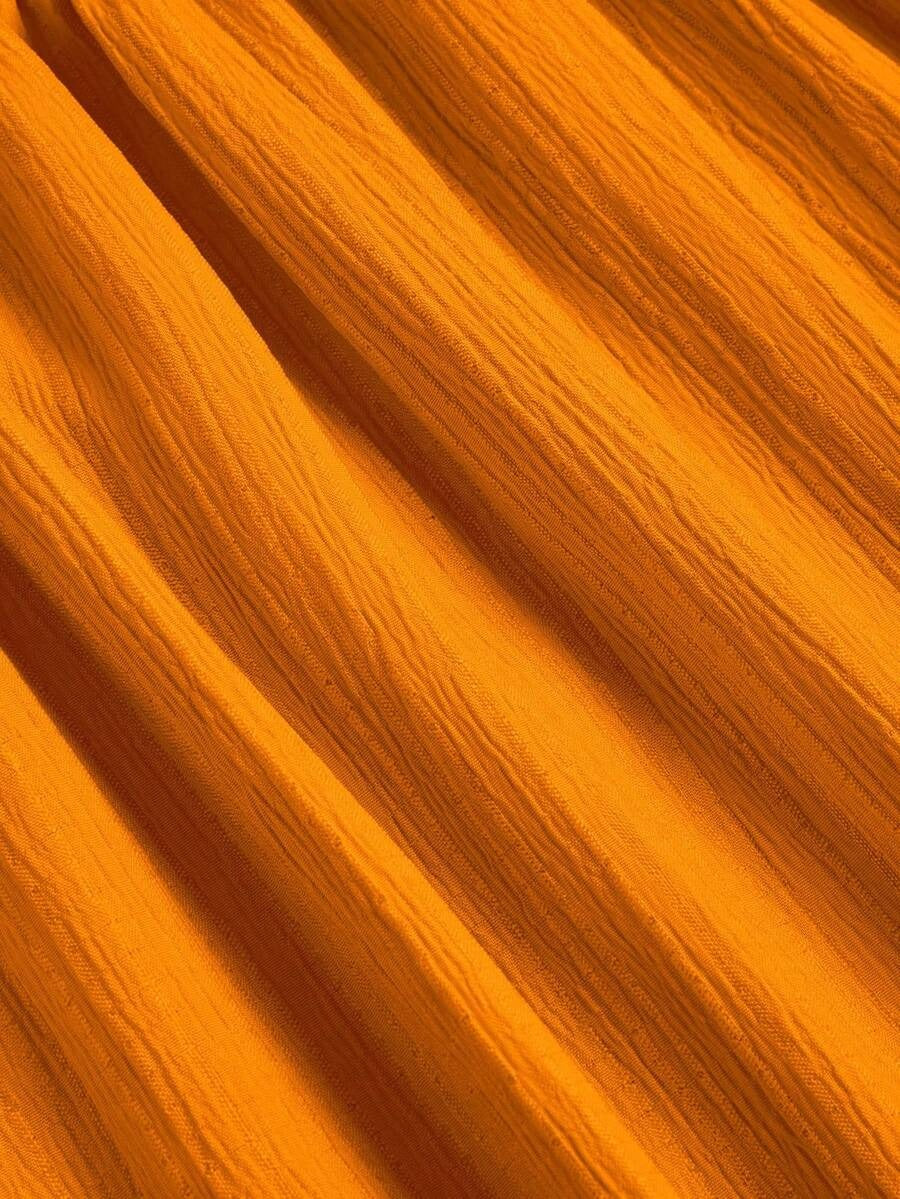 Solid Waist Tie Maxi Dress