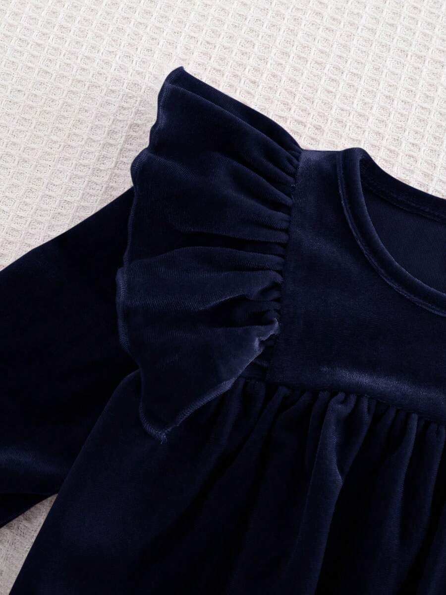 Soft Knitted Long Baby Dress