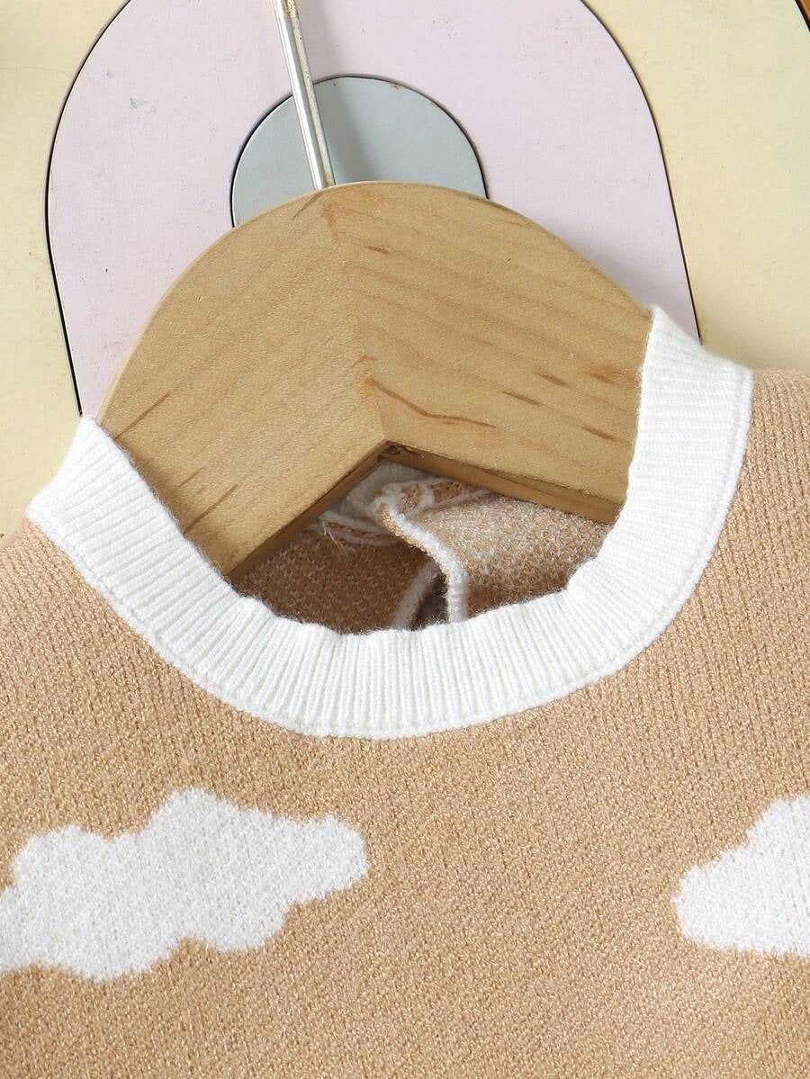 Soft Winter Knit Baby Dress