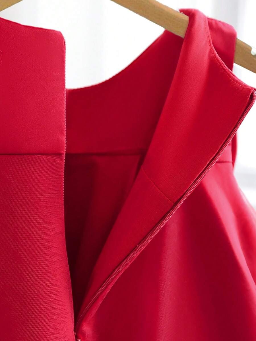 Bow Tulle Party Dress