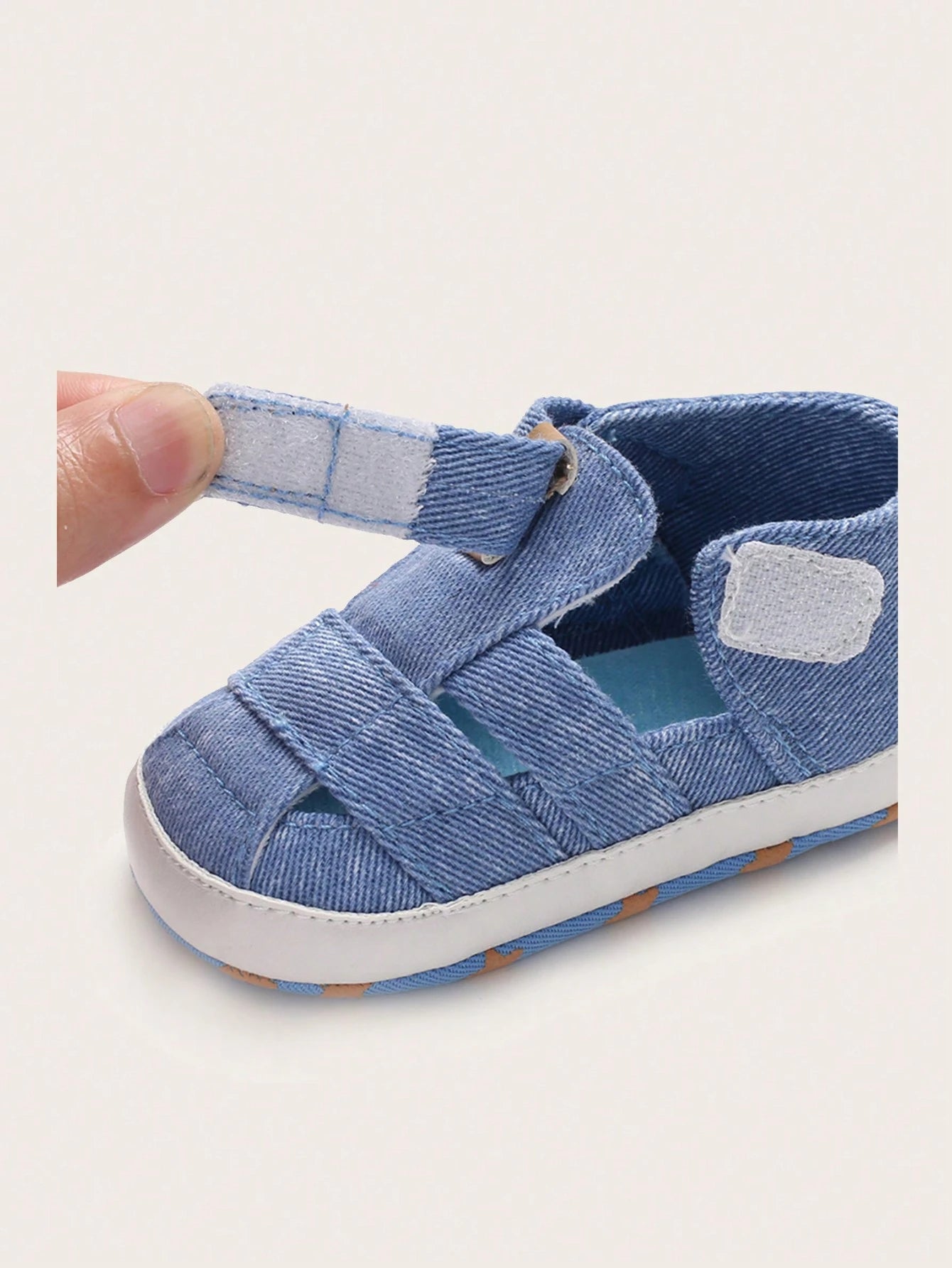 Baby Hook-and-Loop Prewalker Sandals