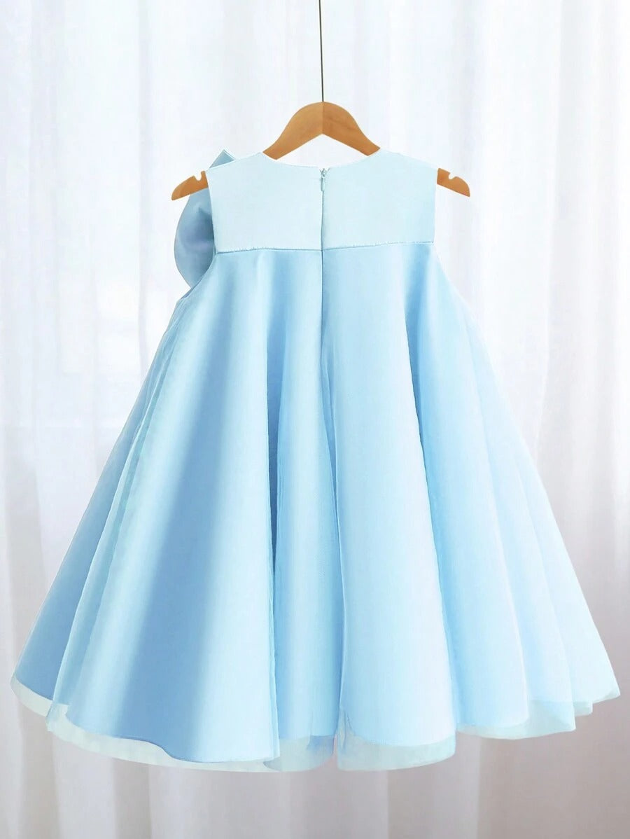 Bow Tulle Party Dress