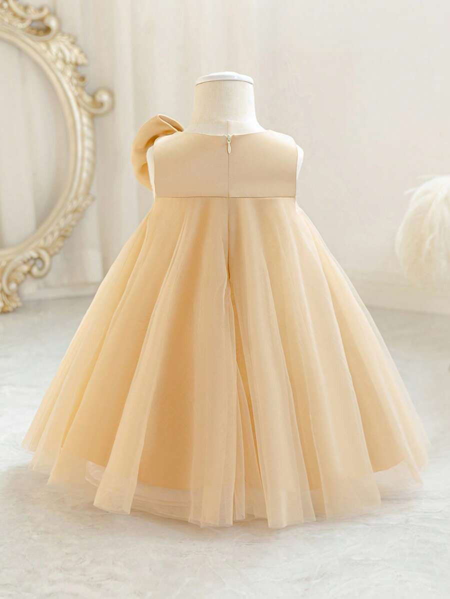 Bow Tulle Party Dress