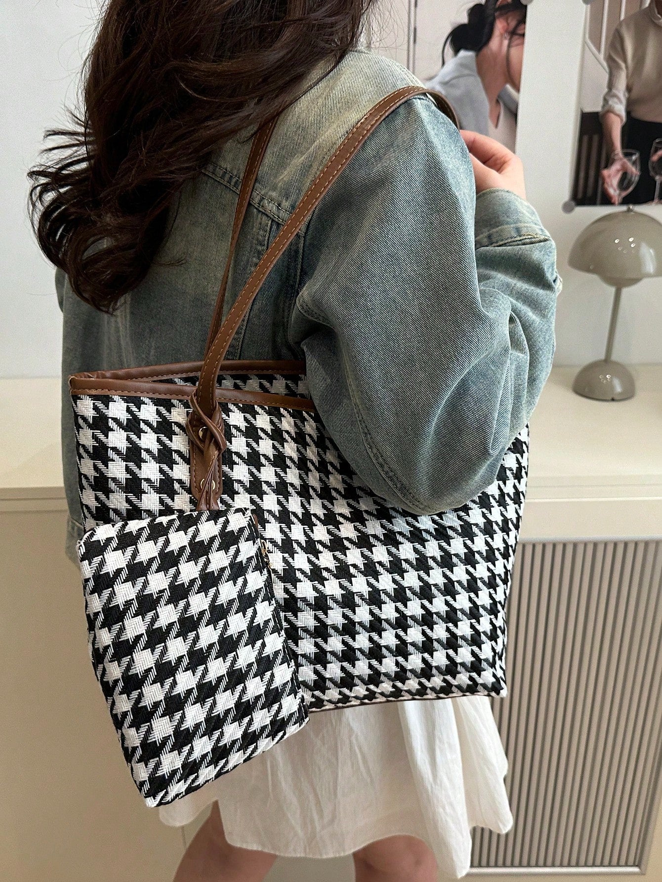 Elegant Tote Wallet Combo Set