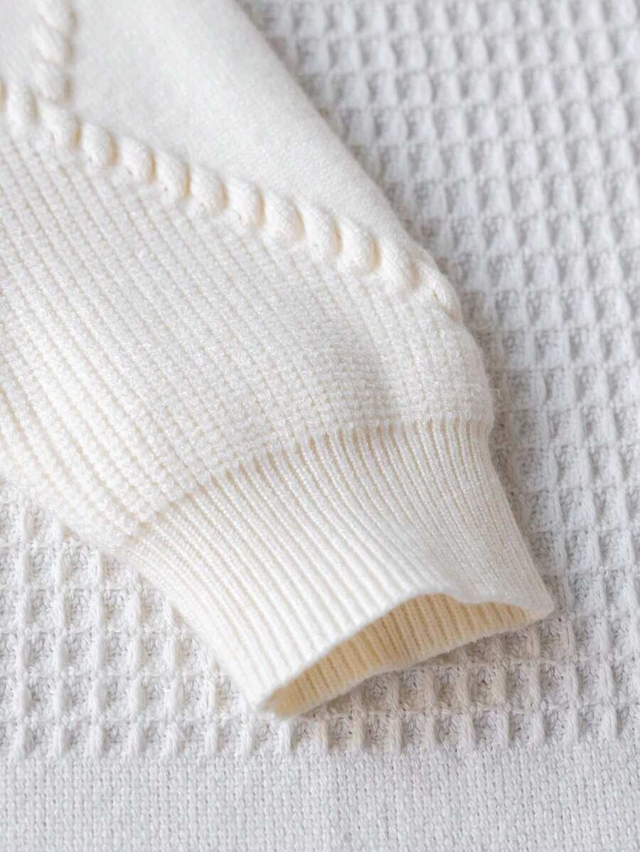 Bow Sweater Pleated Skirt Set