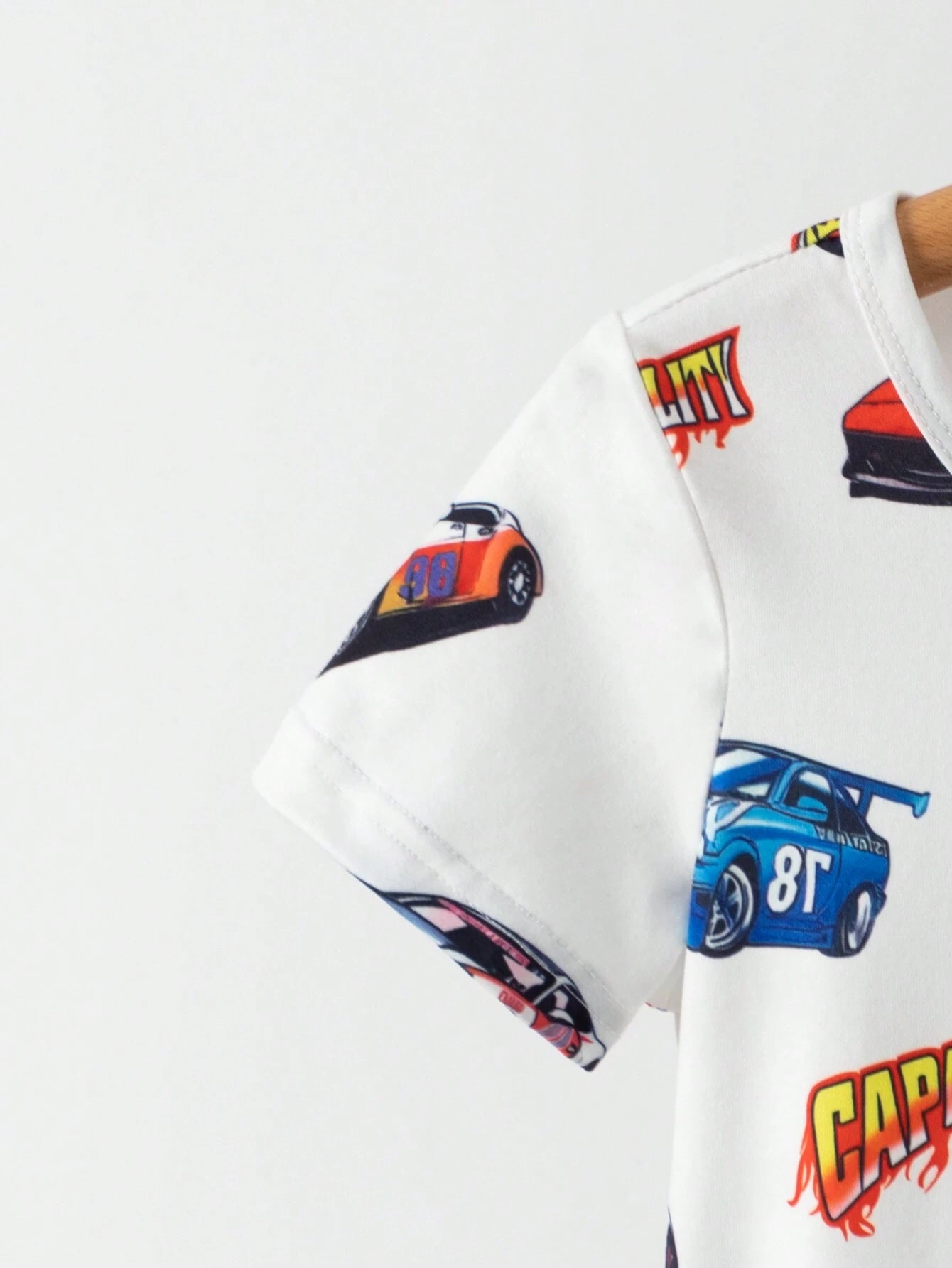 Cartoon Graphic T-Shirt Set