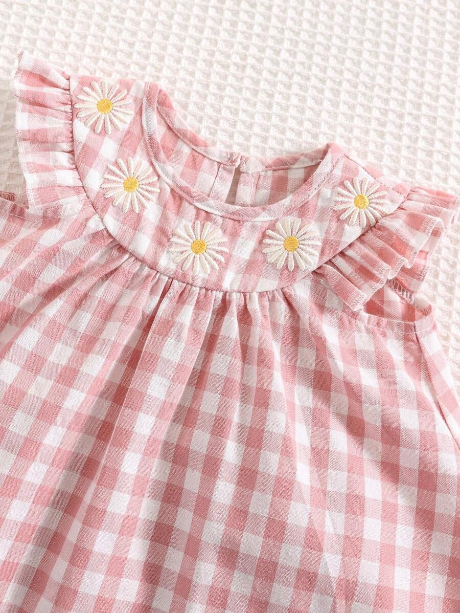 Newborn Baby Girl Daisy Dress