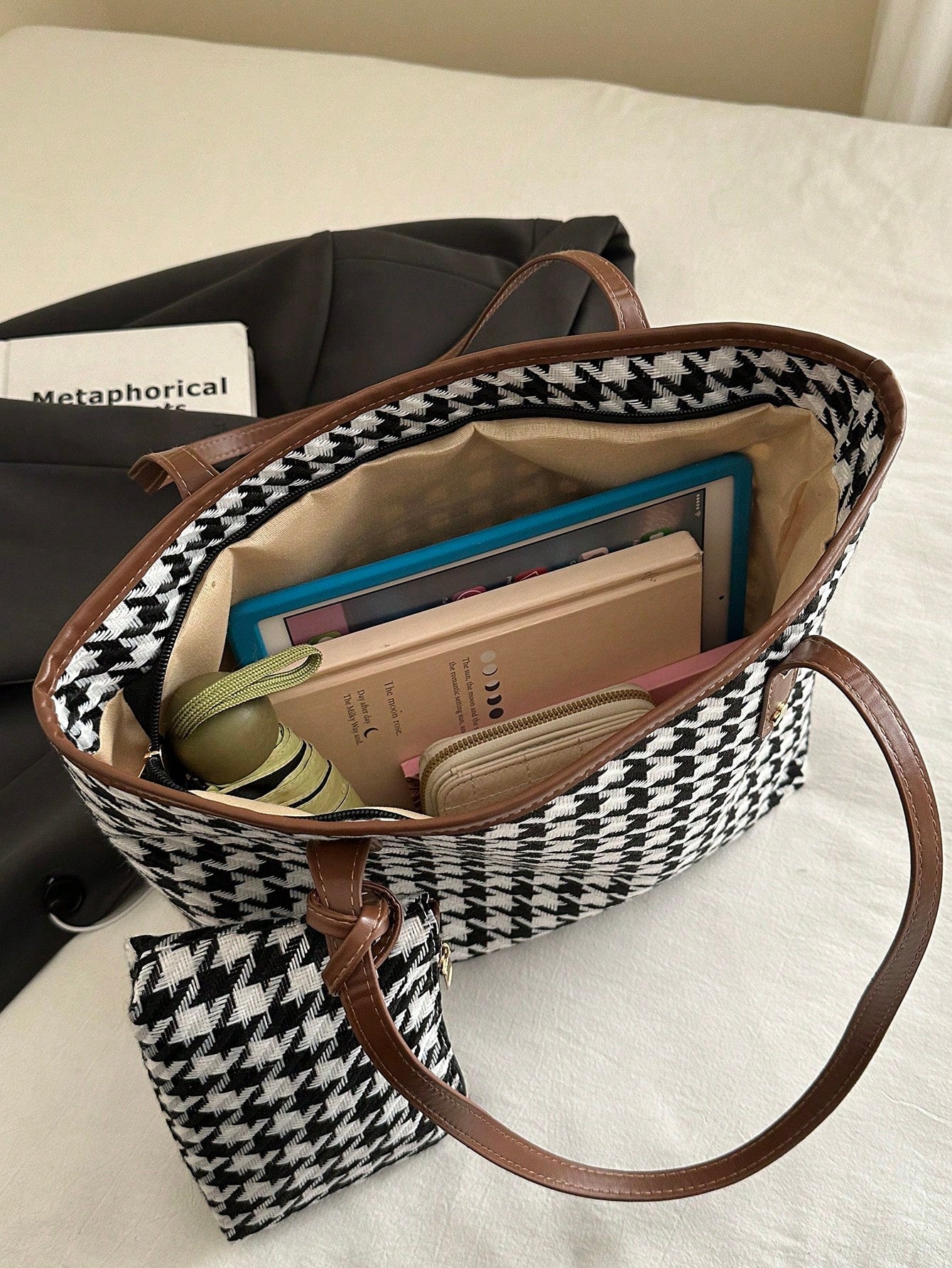 Elegant Tote Wallet Combo Set