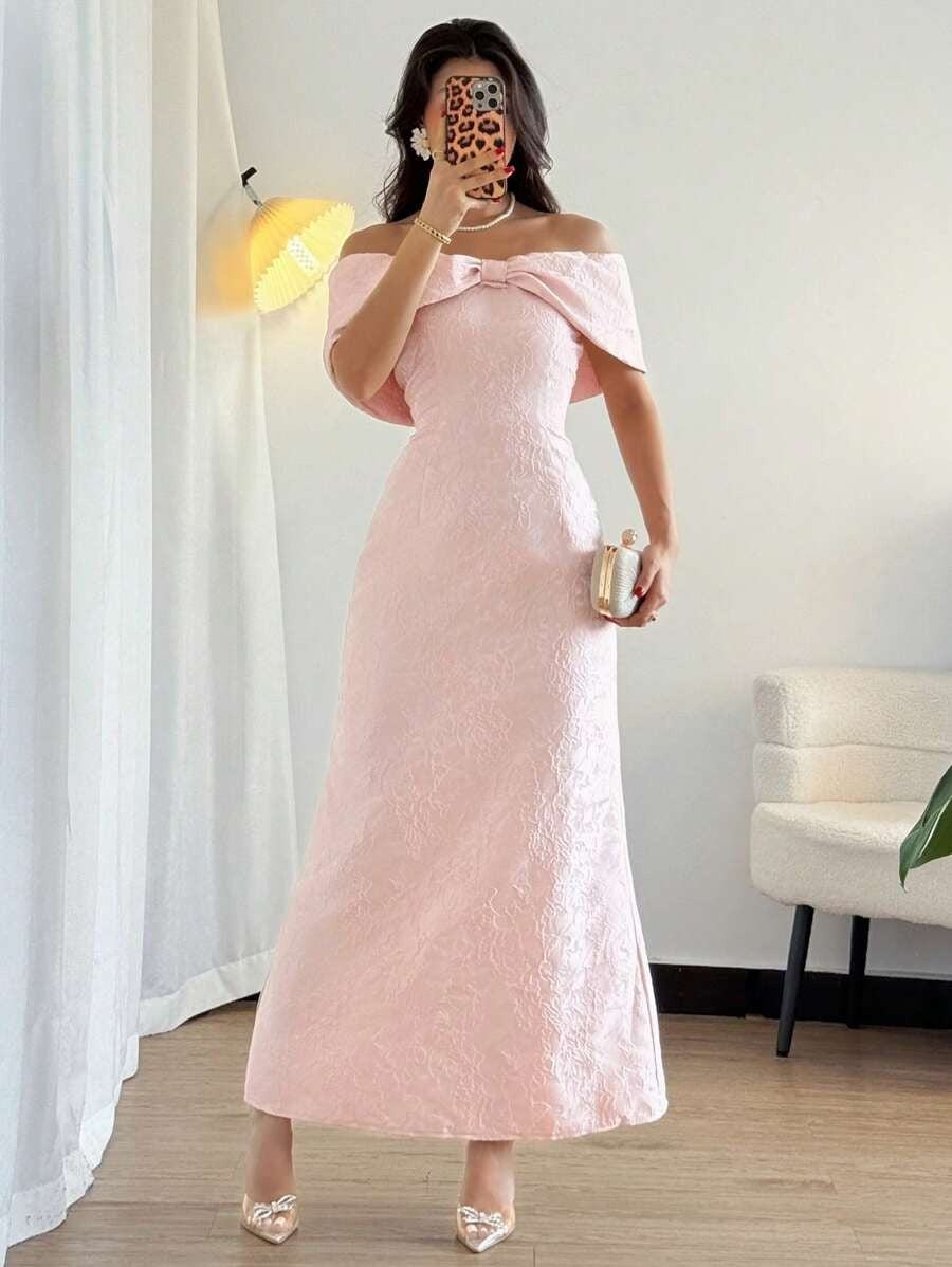 Elegant One-Shoulder Satin Evening Gown