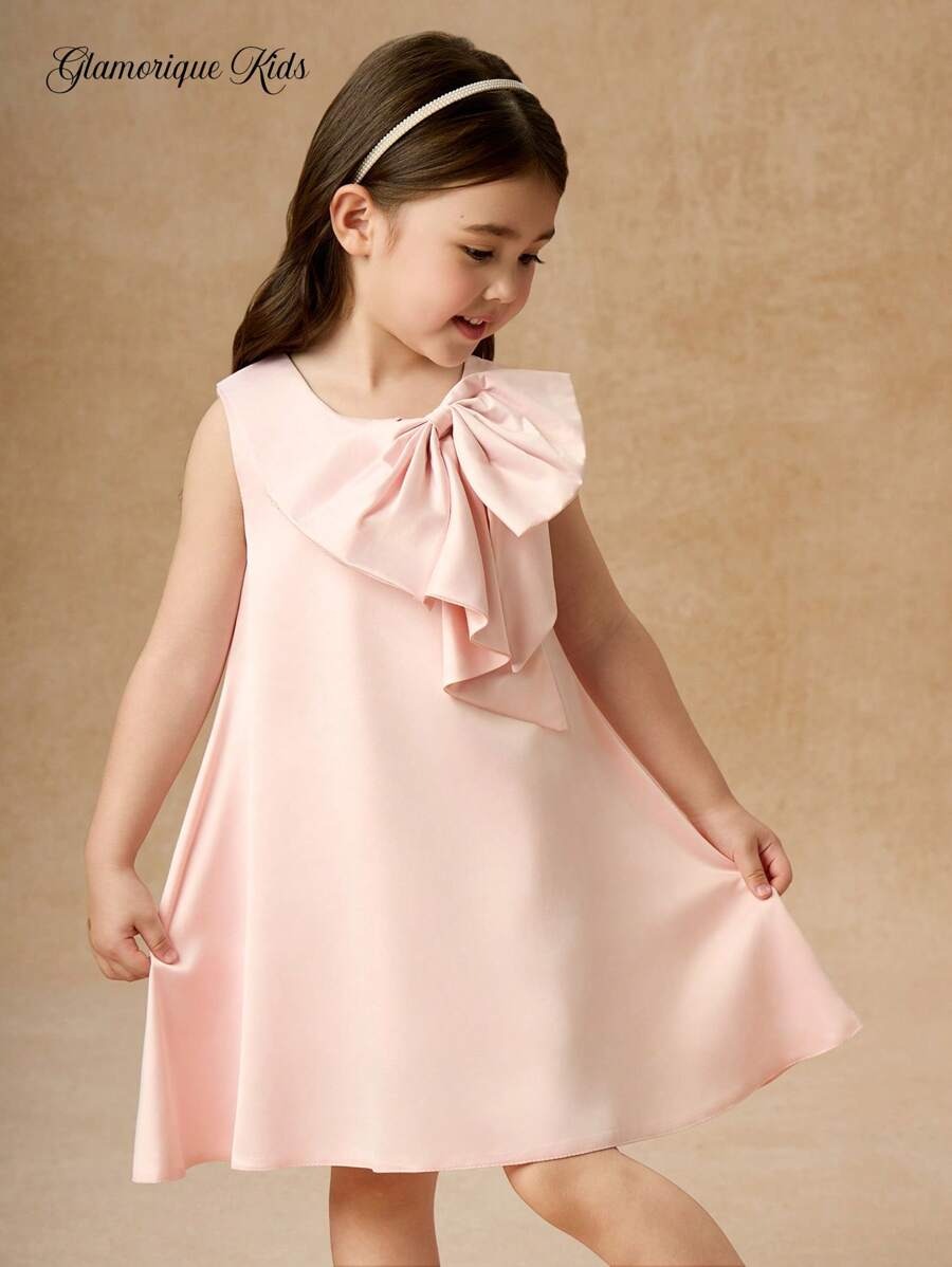 Bow Tulle Party Dress