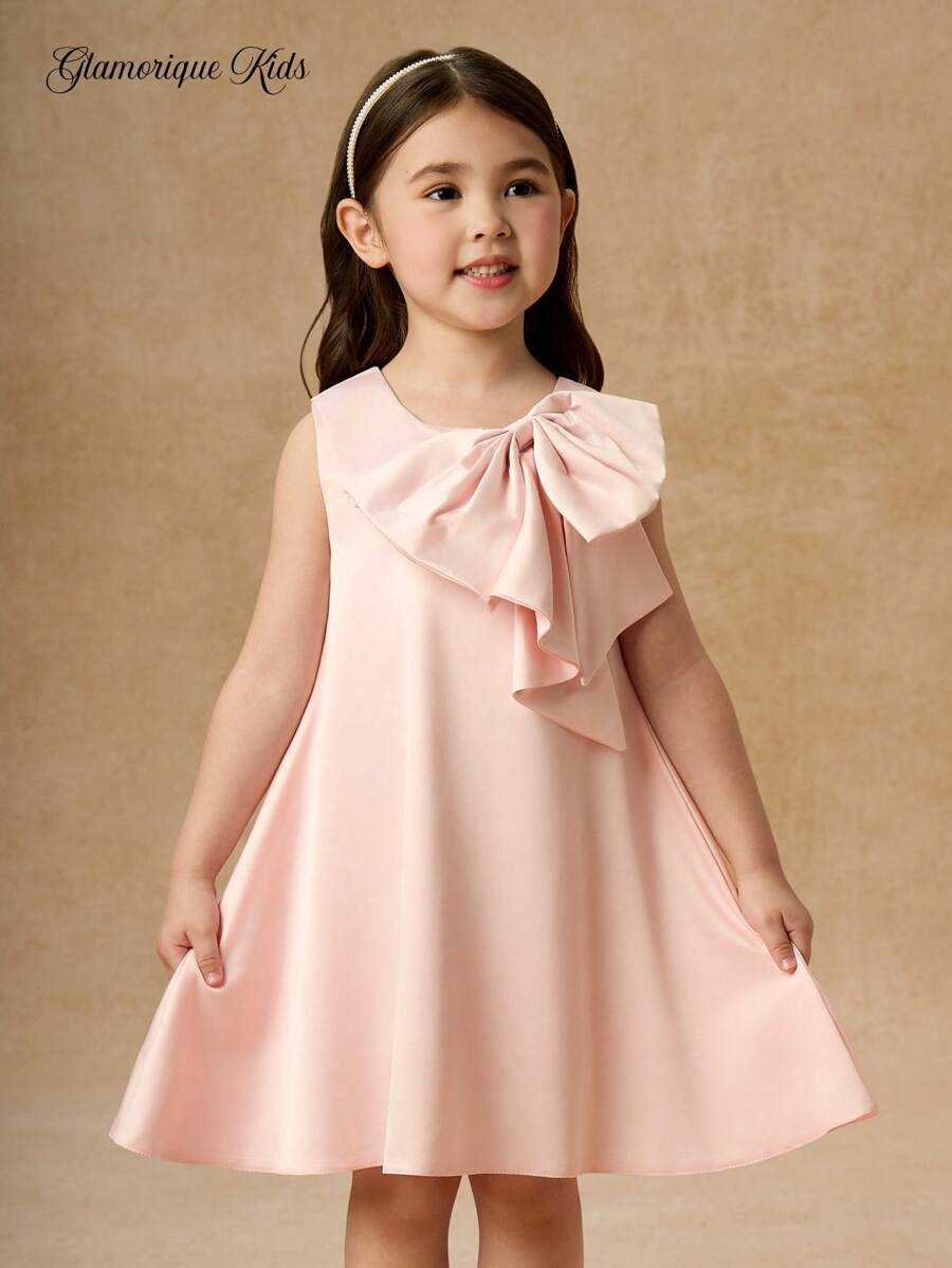 Bow Tulle Party Dress