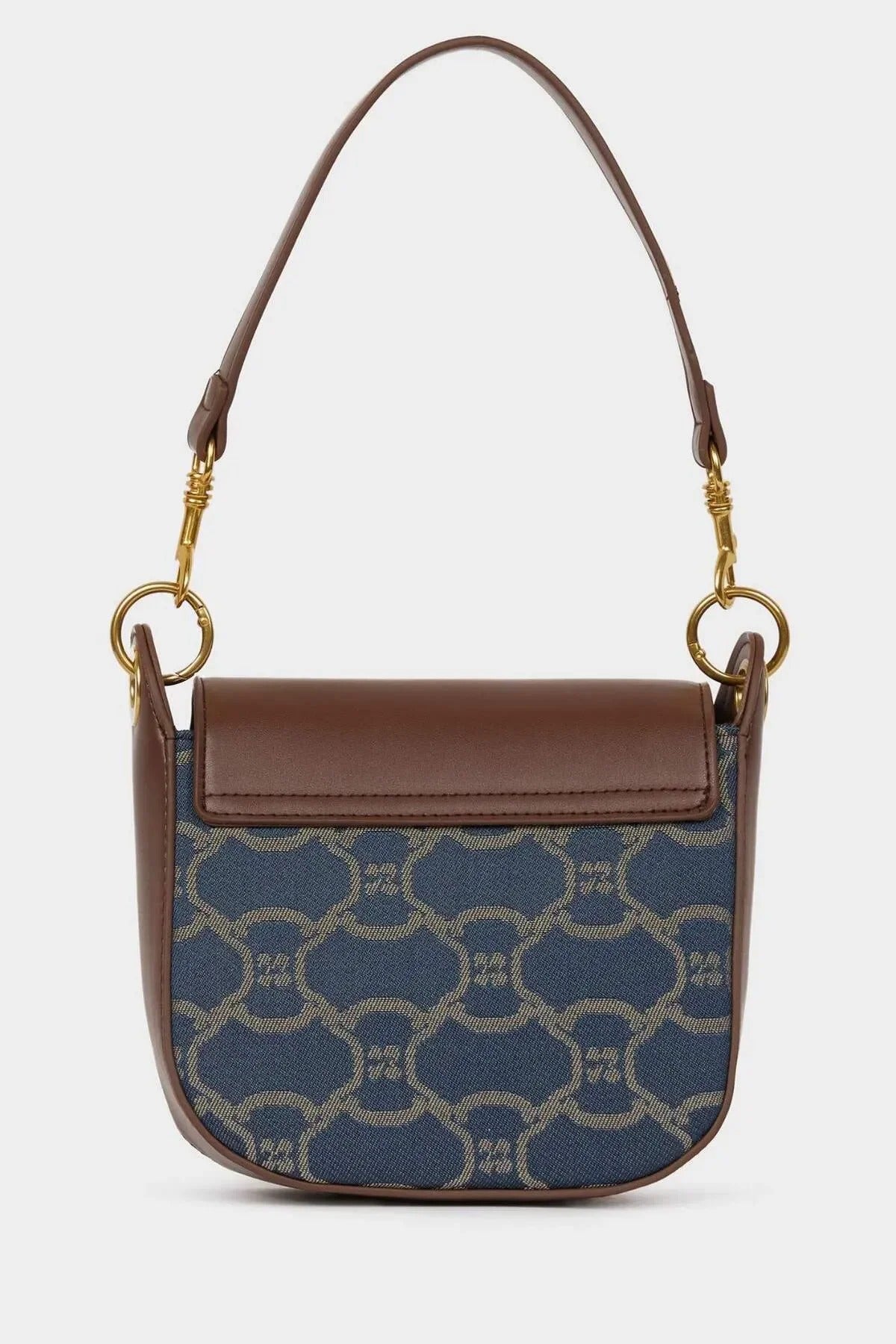 Faux Leather Chic Shoulder Bag