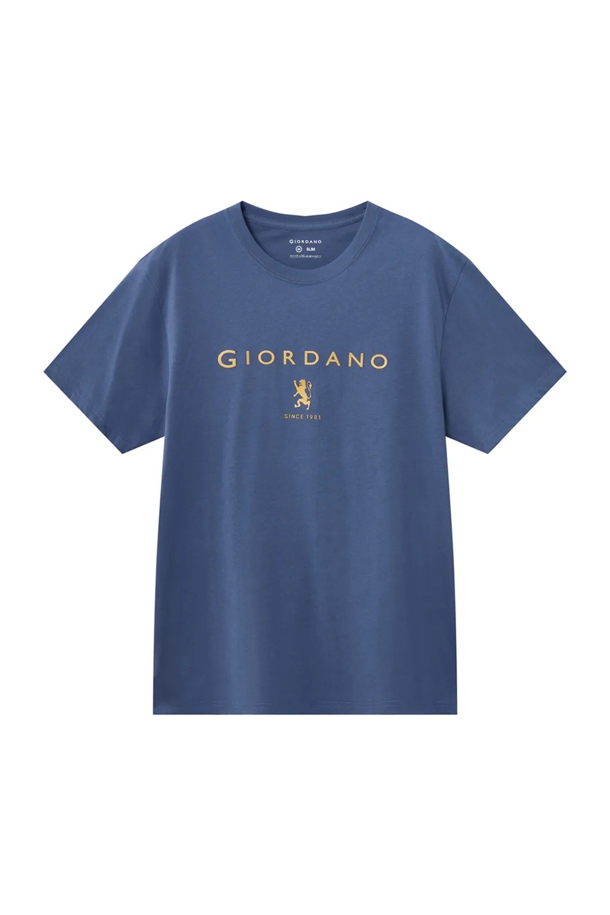 Giordano Slim Fit Cotton Print T-Shirt