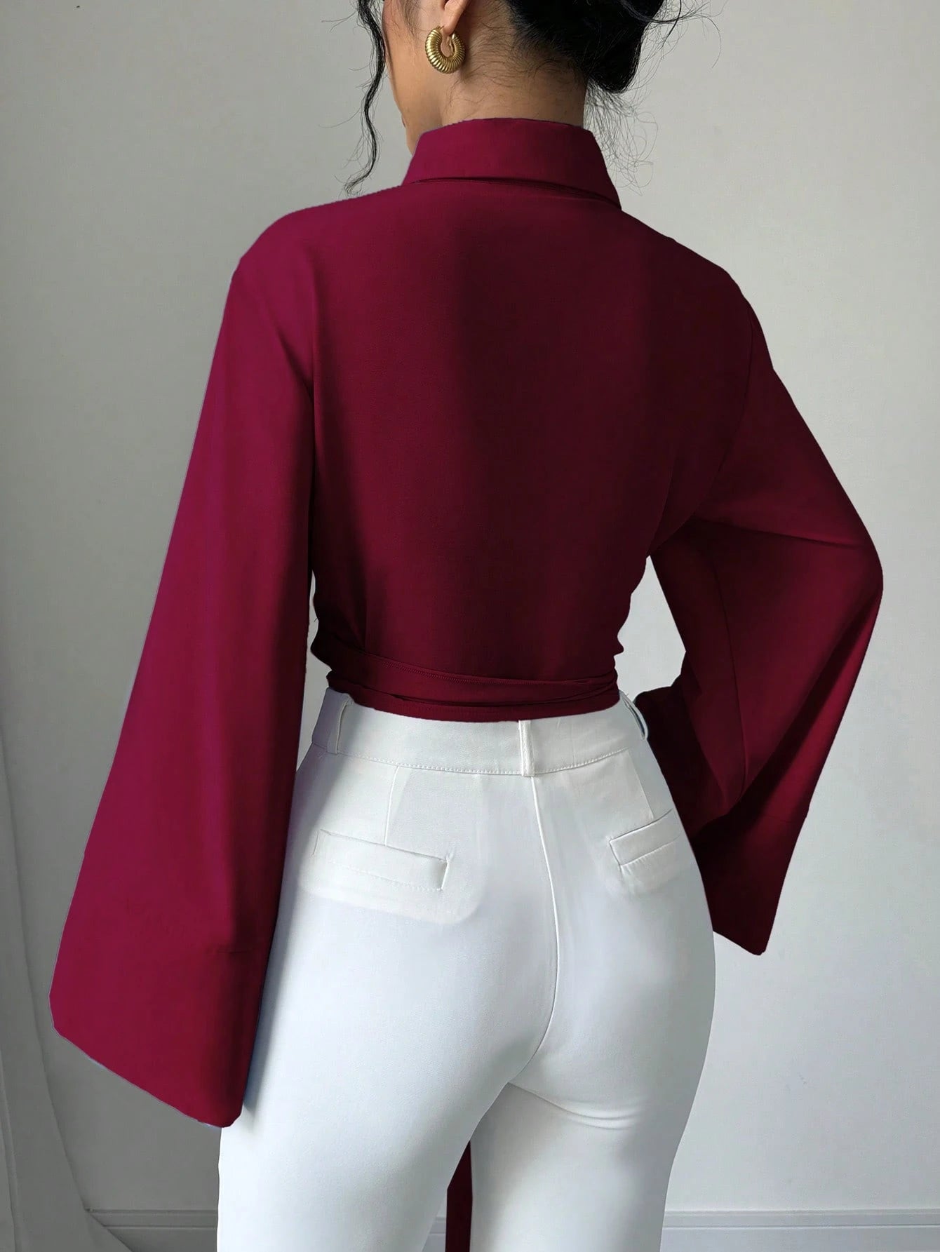 plain long sleeve shirt women, minimalist blouse Pakistan, everyday basic shirt, simple long sleeve top, versatile plain shirt, Elenzga women’s shirt, summer fall shirt for women, chic plain top, casual long sleeve shirt, wardrobe essentials for women, trendy basics 2025