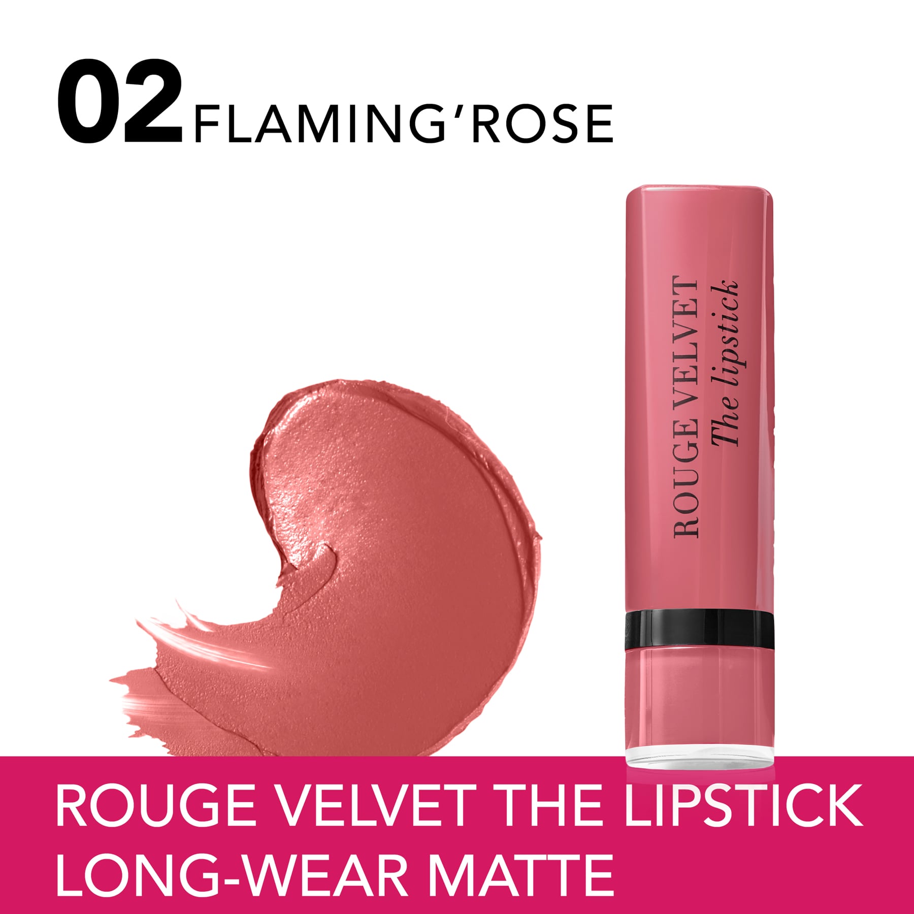 Bourjois Rouge Velvet The Lipstick Matte 2.4g