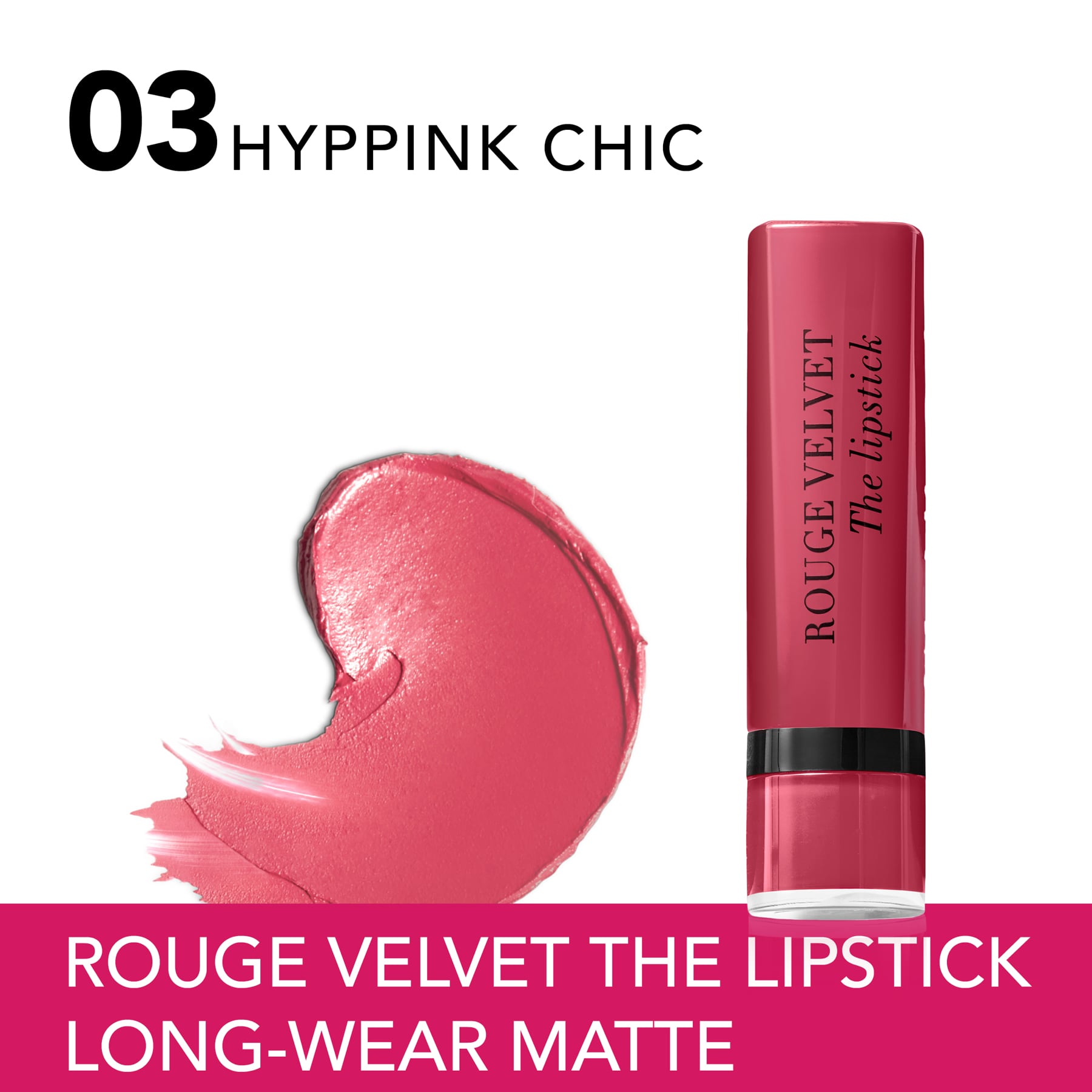 Bourjois Rouge Velvet The Lipstick Matte 2.4g