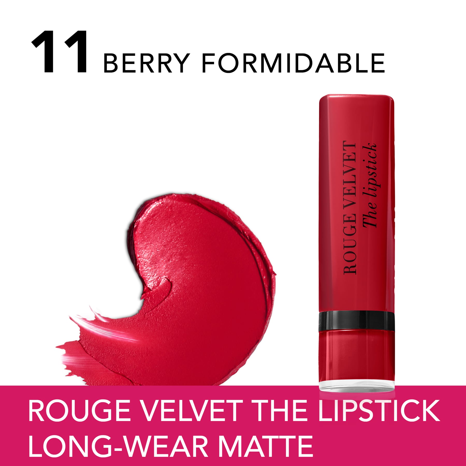 Bourjois Rouge Velvet The Lipstick Matte 2.4g