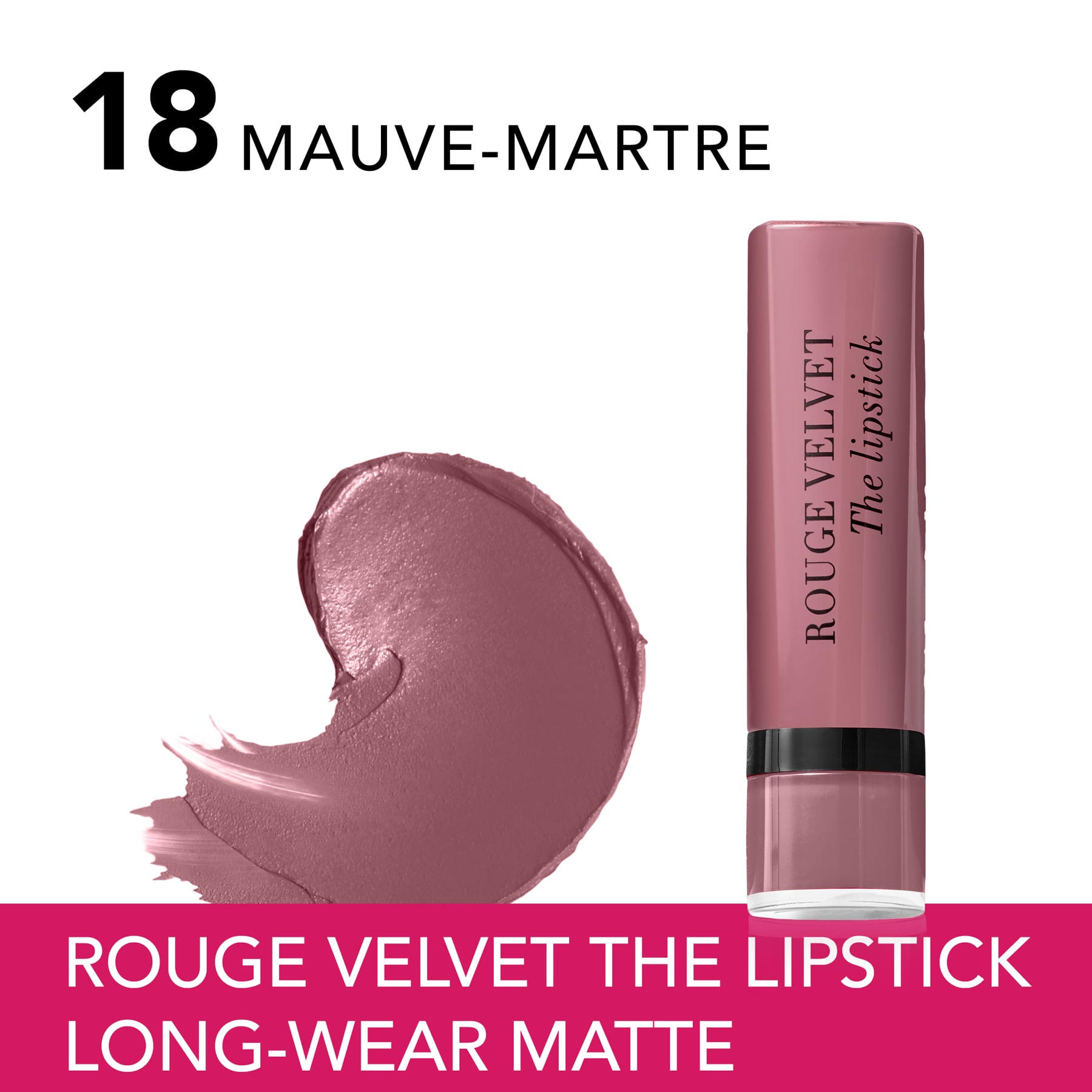 Bourjois Rouge Velvet The Lipstick Matte 2.4g
