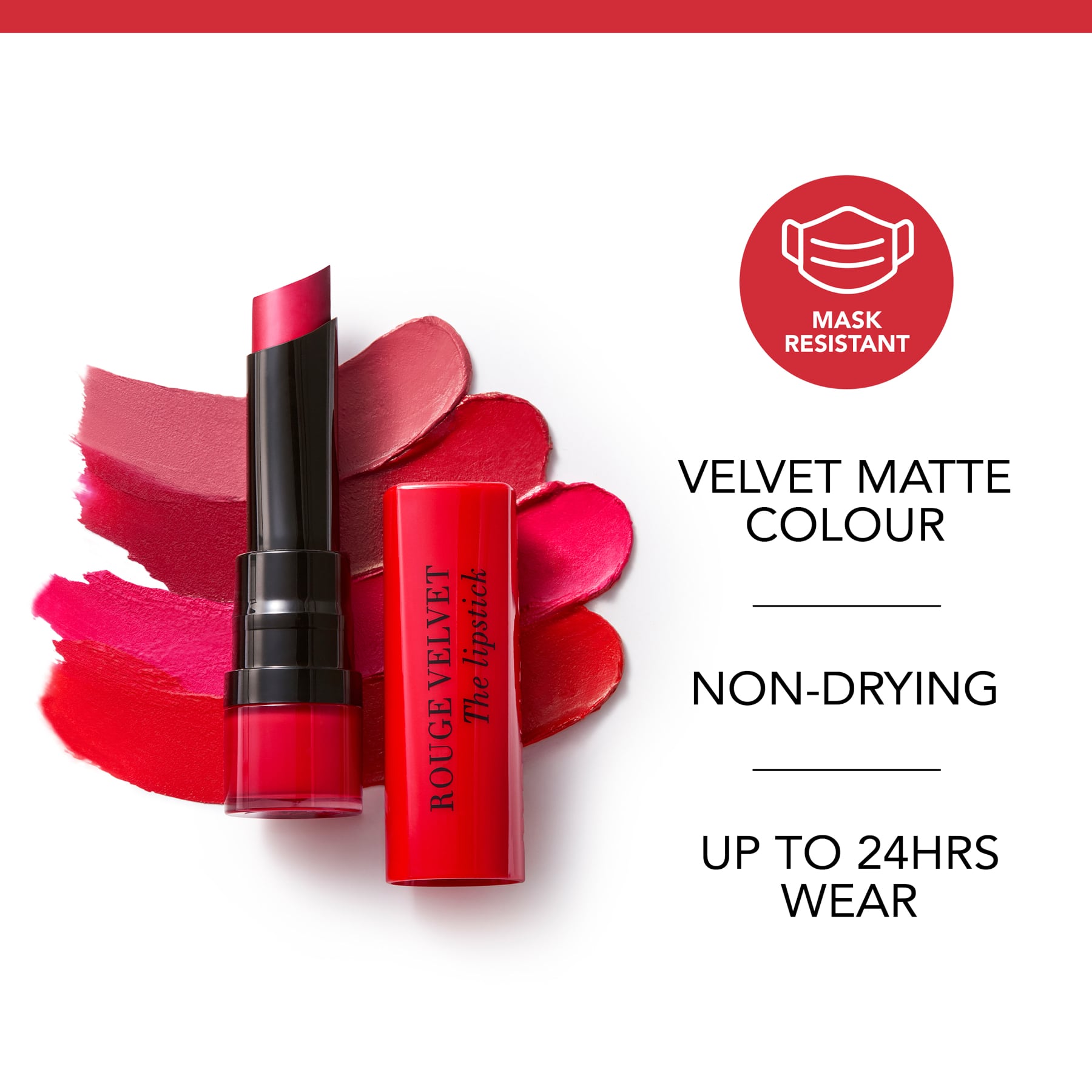 Bourjois Rouge Velvet The Lipstick Matte 2.4g