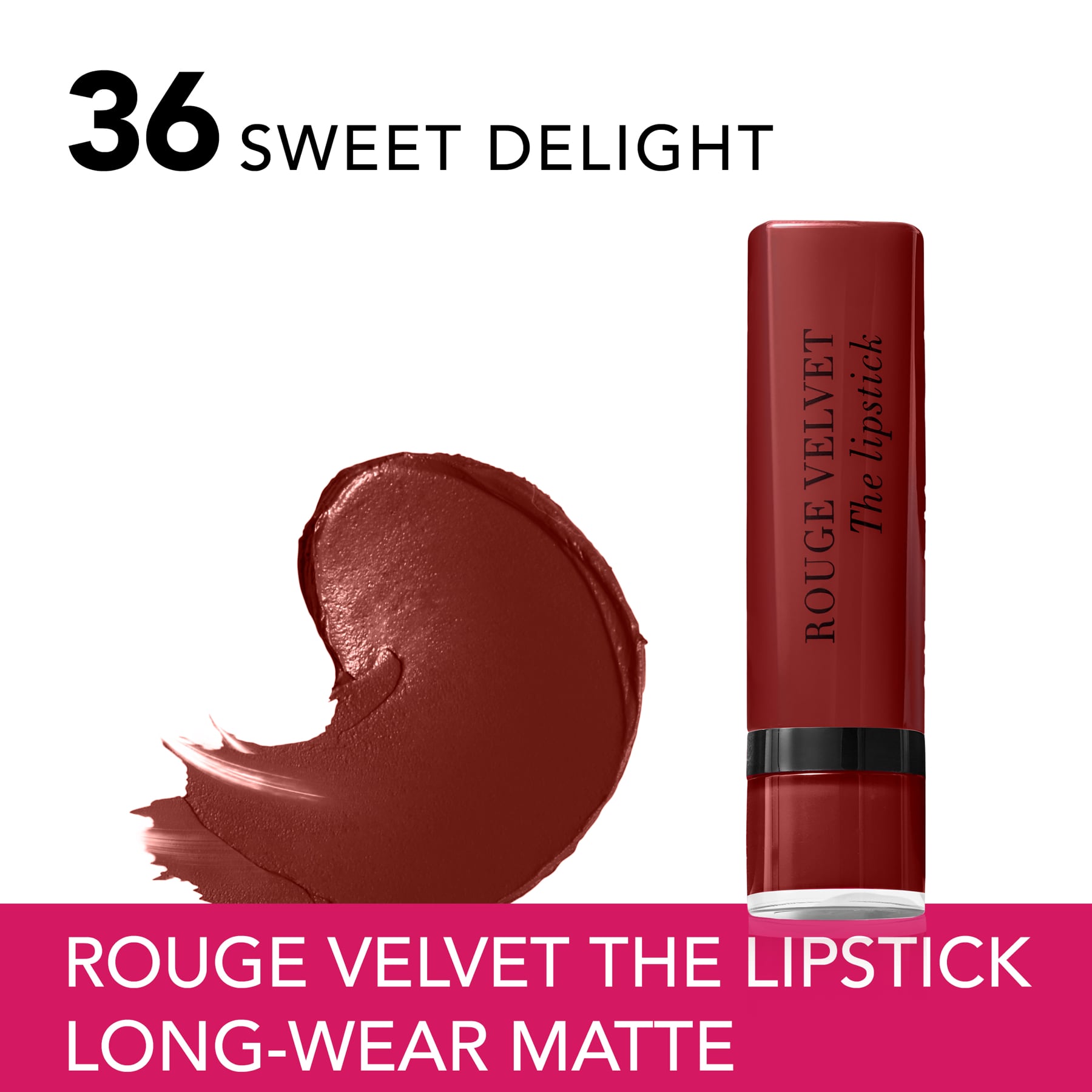 Bourjois Rouge Velvet The Lipstick Matte 2.4g