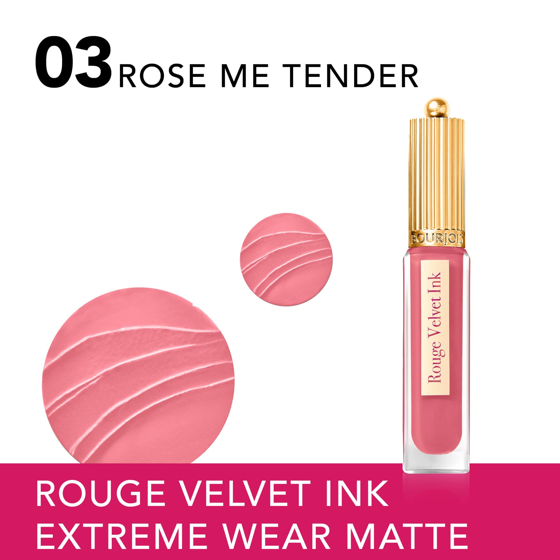 Bourjois Rouge Velvet Ink Liquid Matte Lipstick 3.5ml