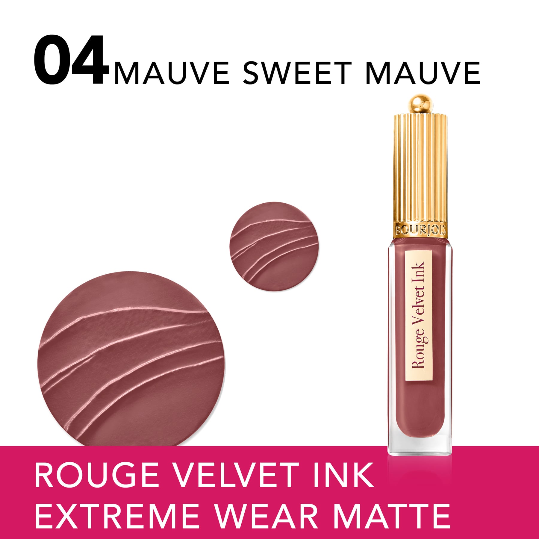 Bourjois Rouge Velvet Ink Liquid Matte Lipstick 3.5ml
