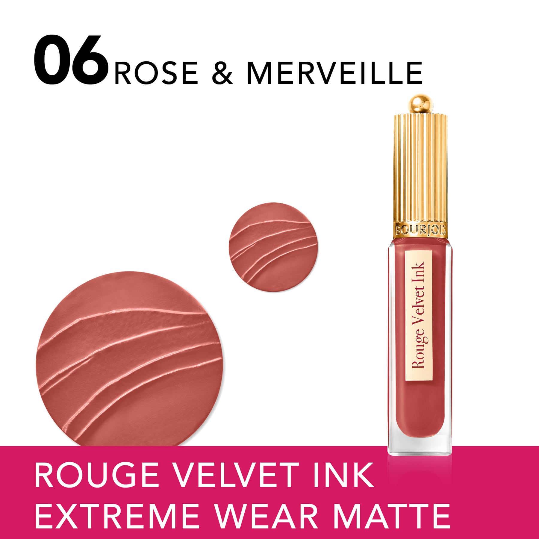 Bourjois Rouge Velvet Ink Liquid Matte Lipstick 3.5ml