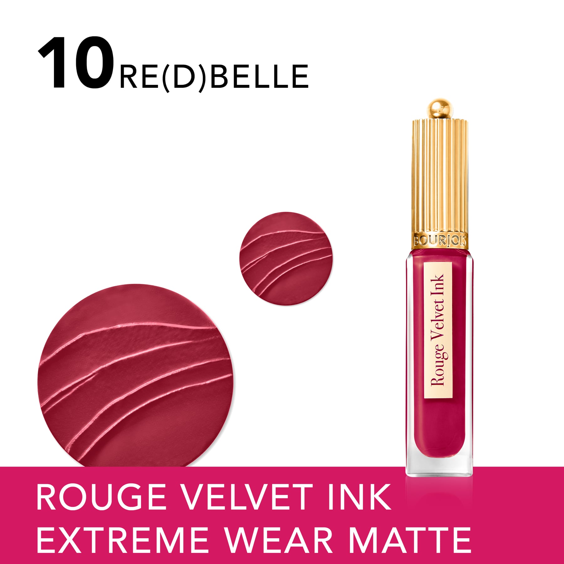 Bourjois Rouge Velvet Ink Liquid Matte Lipstick 3.5ml