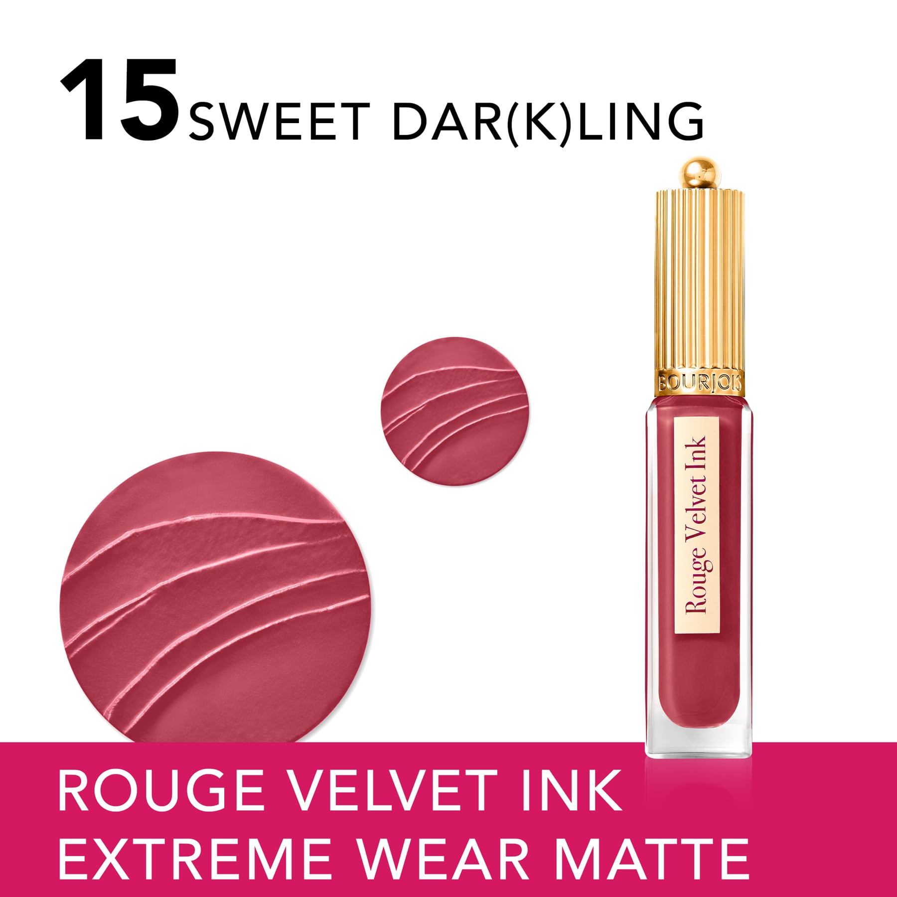 Bourjois Rouge Velvet Ink Liquid Matte Lipstick 3.5ml