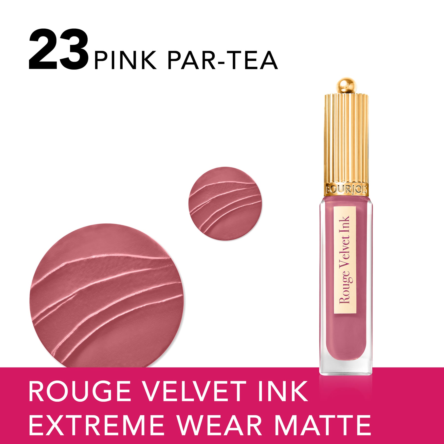 Bourjois Rouge Velvet Ink Liquid Matte Lipstick 3.5ml