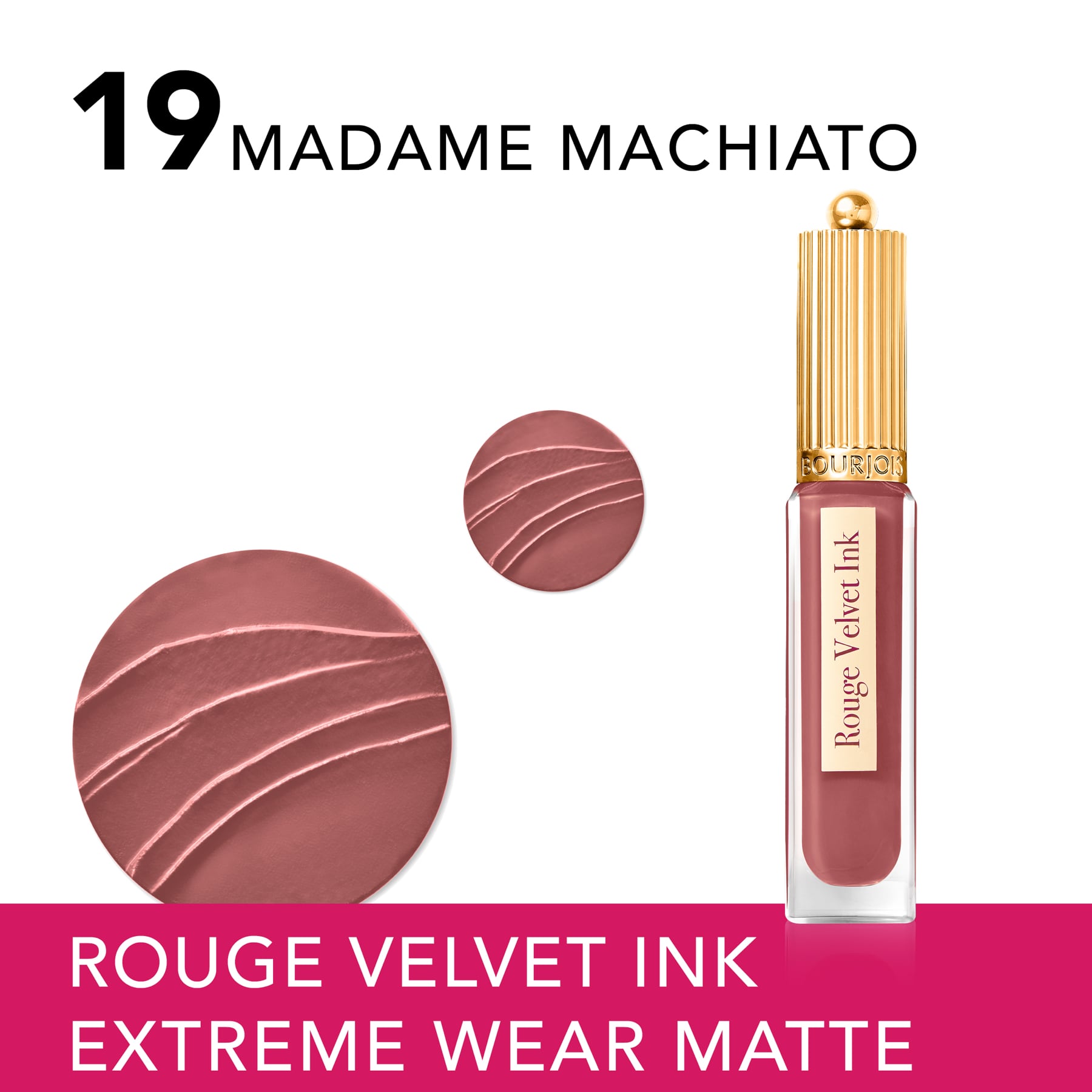 Bourjois Rouge Velvet Ink Liquid Matte Lipstick 3.5ml