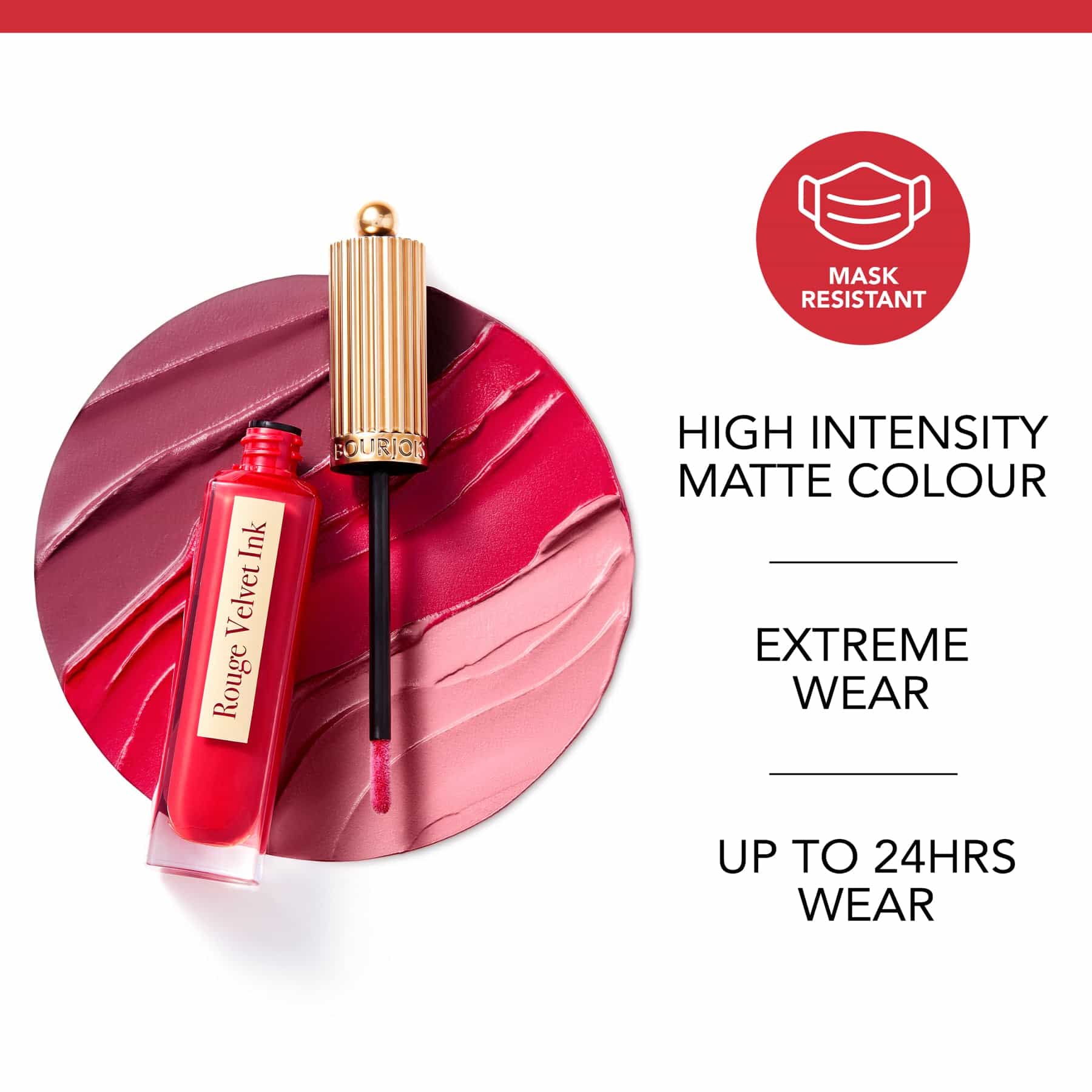 Bourjois Rouge Velvet Ink Liquid Matte Lipstick 3.5ml
