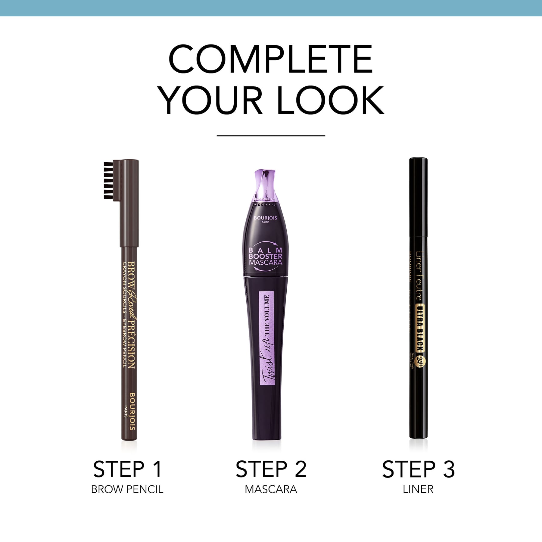 Bourjois Twist Up The Volume Balm Booster Mascara 003 Black Noir