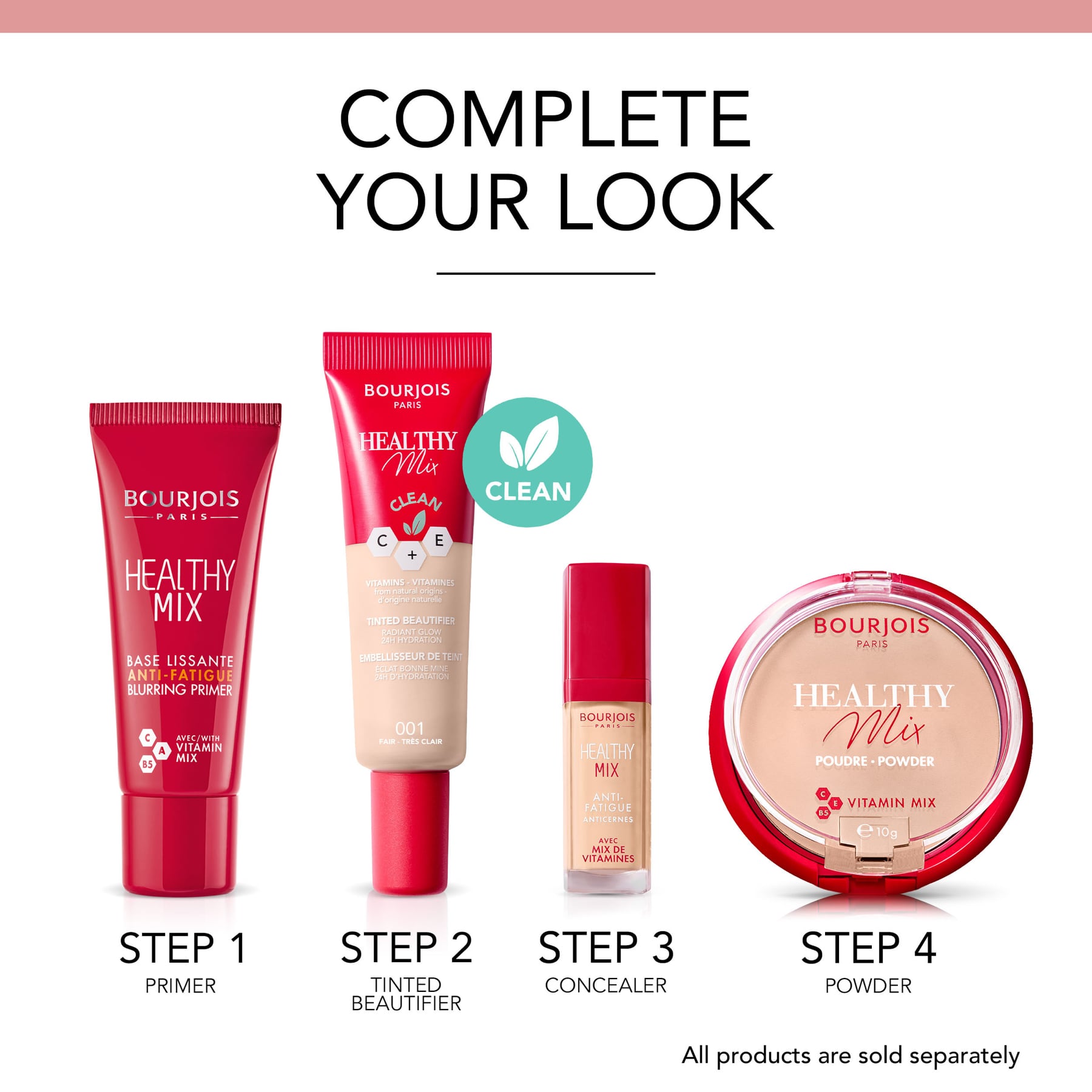 Bourjois Healthy Mix Tinted Beautifier Light 002 30ml