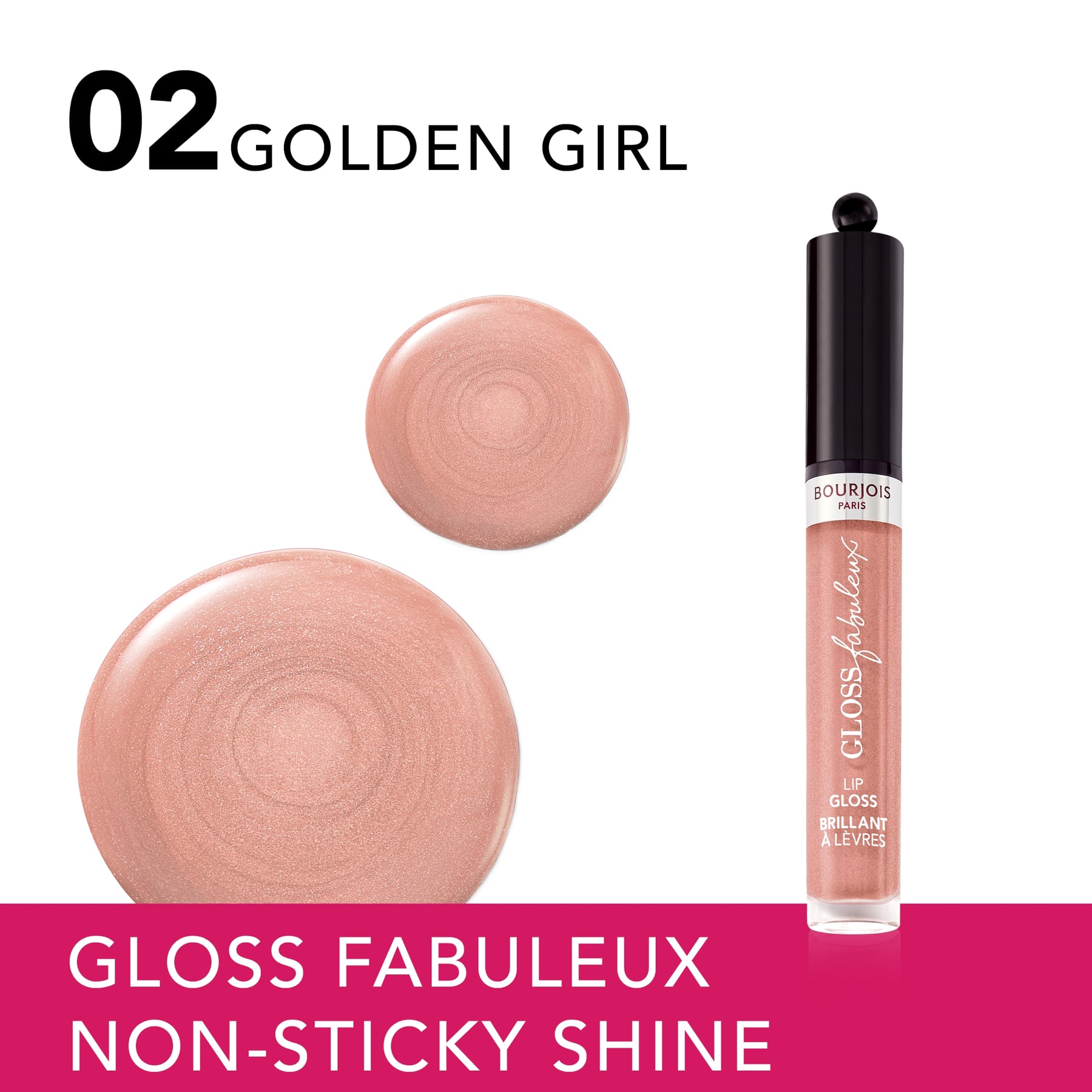 Bourjois Gloss Fabuleux Lip Gloss 3.5ml