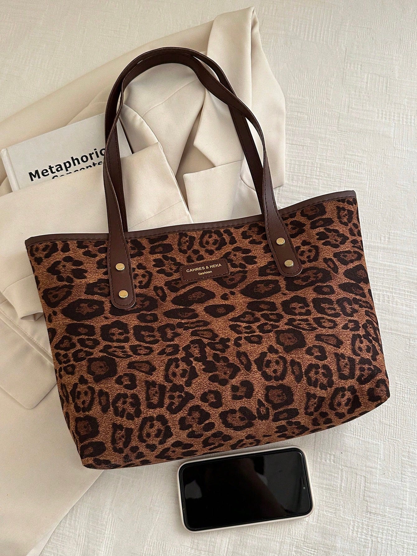 Animal Print Fashion Tote Bag