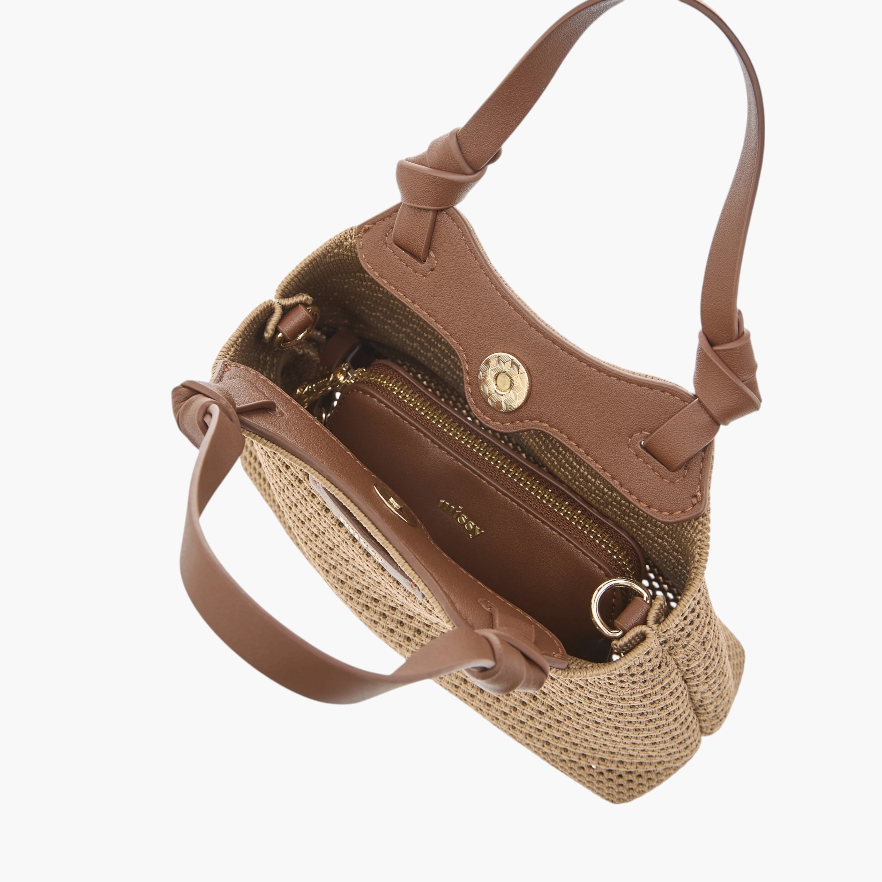 Missy Textured Shoulder Bag Set