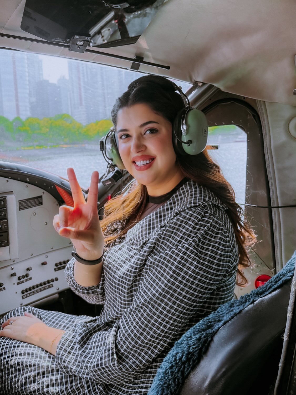 Puff Sleeve Top & Skirt Two Pc Set Ft. Kanwal Aftab